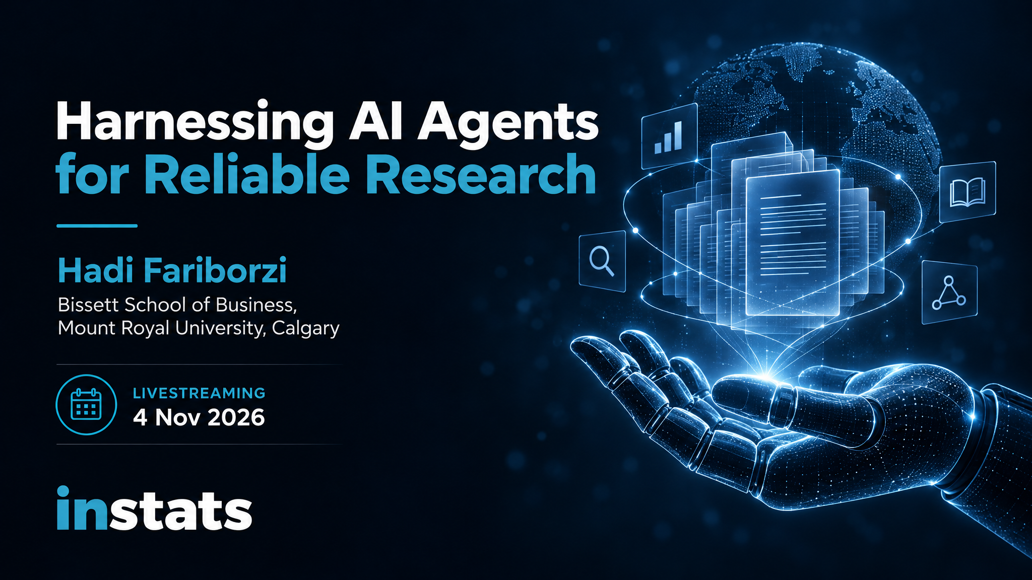 Harnessing AI Agents for Reliable Research with Hadi Fariborzi | Instats